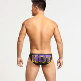 Ouzey 2024 New Men's  Emotion Expression Funny Underwear Men's Bikini Briefs Underwear