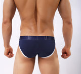 Ouzey  Men Underwear Men Briefs Mesh Underpants Jockstrap Mens briefs Cuecas Men Brief Bikini Under Wear Man Srting Man