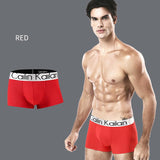 Ouzey FAN SWEET Fashion Letter Printing Men's Boxer Underwear Breathable Boxershorts 3D Pouch Shorts Male Panties Tanga