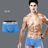 Ouzey FAN SWEET Fashion Letter Printing Men's Boxer Underwear Breathable Boxershorts 3D Pouch Shorts Male Panties Tanga