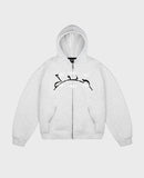 Ouzey 90s Streetwear Divin Curb Embroidery Hoodies Women Hip Hop Tops Streetwear Long Sleeve Pullover Loose Sweatshirt Zip Up Hoodie Y2k Clothes