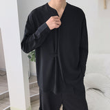 Ouzey Lazy Drape Solid Shirt