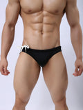 Ouzey Male Underwear Men Briefs New Arrivals Men's  Underpants Low-waist Nylon Underwear Briefs For Man