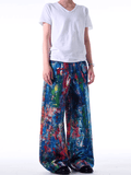 Ouzey [Madwitch] Street Painting Printed Jeans Na1867