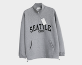 Ouzey 4308 HALF ZIP-UP SEATTLE TURTLENECK SWEATER