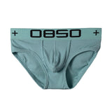 Ouzey 90s Streetwear 0850 Brand Comfortable Men Underwear Briefs U Convex Cuecas Breathable Mesh Man Underpants Cotton Low Waist  Men's Panties