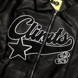 Ouzey 90s Streetwear Y2K New Men Retro Harajuku Leather Jacket Oversized Motorcycle Jacket Hip Hop Punk Gothic Simple Embroidered Streetwear Zip Coat