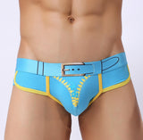 Ouzey  Men Underwear Men Briefs Mesh Underpants Jockstrap Mens briefs Cuecas Men Brief Bikini Under Wear Man Srting Man