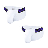 Ouzey 2Pcs Funny Graffiti Man's Underwear Briefs  Bikini s Men Panties Jockstrap Low Waist Butt Lifter Mens Underpants