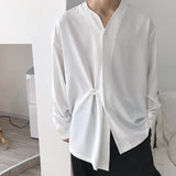 Ouzey Lazy Drape Solid Shirt