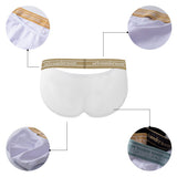 Ouzey  Brand New Man Underwear Men Briefs Back Hollow Out Men's Panties Cotton Close Fit Breathable Slip Homme OR6106