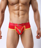 Ouzey  Men Underwear Men Briefs Mesh Underpants Jockstrap Mens briefs Cuecas Men Brief Bikini Under Wear Man Srting Man