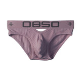 Ouzey 90s Streetwear 0850 Brand Comfortable Men Underwear Briefs U Convex Cuecas Breathable Mesh Man Underpants Cotton Low Waist  Men's Panties