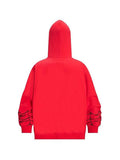 Ouzey Men's Spider Man Styling Print Oversized Hoodie