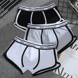 Ouzey Mens Boxer Men Sports Shorts High-Quality Cotton Male Underwear Breathable And Comfortable Man Boxers