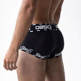 Ouzey Cotton Breathable  Underwear Boxer Shorts Men Panties Men Underpants Low Waist Butt Lifter Mens Boxershorts Men Underwear