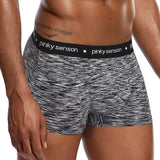 Ouzey Pinkysenson Mens Underwear Boxer Men Underpants Comfortable Cotton Men Shorts Boxer Para Hombre