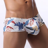 Ouzey U Pouch Briefs Bulge U Pouch Panties Men's  Printed Lingerie Low Rise Men's Underwear Fashion s Low Waist Underpants