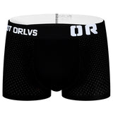 Ouzey  7 Color Fashion Men Underwear Boxer Cotton Breathable Male Pants Cueca Tanga Mens Underpants Men Boxer Shorts U Pouch OR198