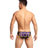 Ouzey 2024 New Men's  Emotion Expression Funny Underwear Men's Bikini Briefs Underwear