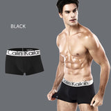 Ouzey FAN SWEET Fashion Letter Printing Men's Boxer Underwear Breathable Boxershorts 3D Pouch Shorts Male Panties Tanga