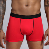 Ouzey Underpants Men Boxers European Size Underwear Cotton Man Shorts Boxer Breathable Mens Boxers Underpants calzoncillo hombre