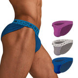 Ouzey  Men Underpants Cotton Man Briefs Underwear Male High Fork Men's Panties New Comfortable Mens Underware BS3125