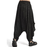 Ouzey Asymmetric Baggy Drop Crotch Pants