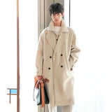 Ouzey Double-Breasted Wool Coat