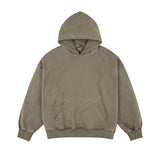 Ouzey 90s Streetwear Dyed Color Washed Hoodie