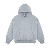 Ouzey 90s Streetwear Dyed Color Washed Hoodie