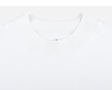 Ouzey Half High Neck Drop Shoulder T-Shirt