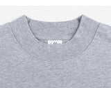 Ouzey Half High Neck Drop Shoulder T-Shirt