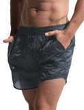 Ouzey 2024 Translucent Quick-Dry Sport Swim Beach Surf Shorts S727