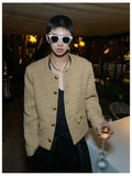 Ouzey Khaki Tweed Wool Jacket