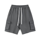 Ouzey Multi-Pocket Basic Cargo Shorts