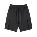 Ouzey Multi-Pocket Basic Cargo Shorts