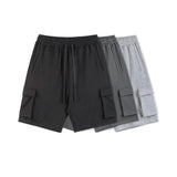 Ouzey Multi-Pocket Basic Cargo Shorts