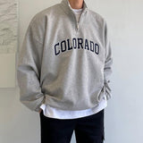 Ouzey 4100 HALF ZIP-UP COLORADO TURTLENECK SWEATER