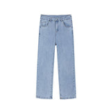 Ouzey 3390 BLUE STRAIGHT DENIM JEANS