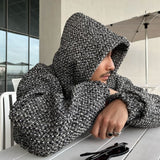 Ouzey 7020 TWEED PULLOVER HOODIE