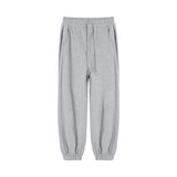 Ouzey 6162 GRAY STRAIGHT WIDE BAGGY SWEATPANTS