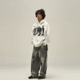 Ouzey 10039 PUNK SHADOW PULLOVER HOODIE