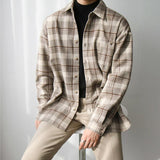 Ouzey 2811 WOOLEN PLAID SHIRT