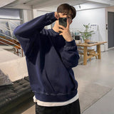 Ouzey 3176 NAVY BLUE CREWNECK SWEATER