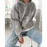 Ouzey 90s Streetwear 9762 Brooklyn Lettered Hoodie