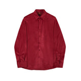 Ouzey 2521 VELVET BUTTON UP COLLAR SHIRT