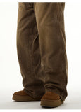 Ouzey 10713 BROWN CARPENTER PANTS