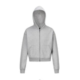 Ouzey 10828 BOXY ZIP-UP HOODIE