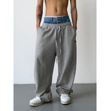 Ouzey 9811 TWO PIECE JEAN LOUNGE PANTS